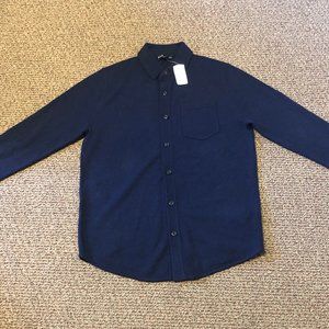 Neiman marcus merino wool knit shirt